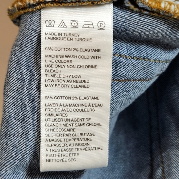 Urban Outfitters BDG High Rise Skinny Jeans Distressed, Size 32 - Picture 13 of 14